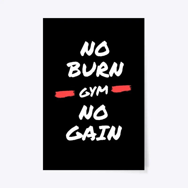 NO BURN NO GAIN GYM